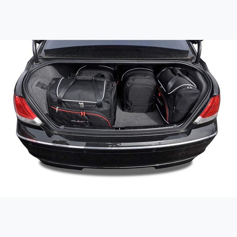 KJUST BMW 7er Kofferraumtaschen Set 2001-2008 5 Stück schwarz 15