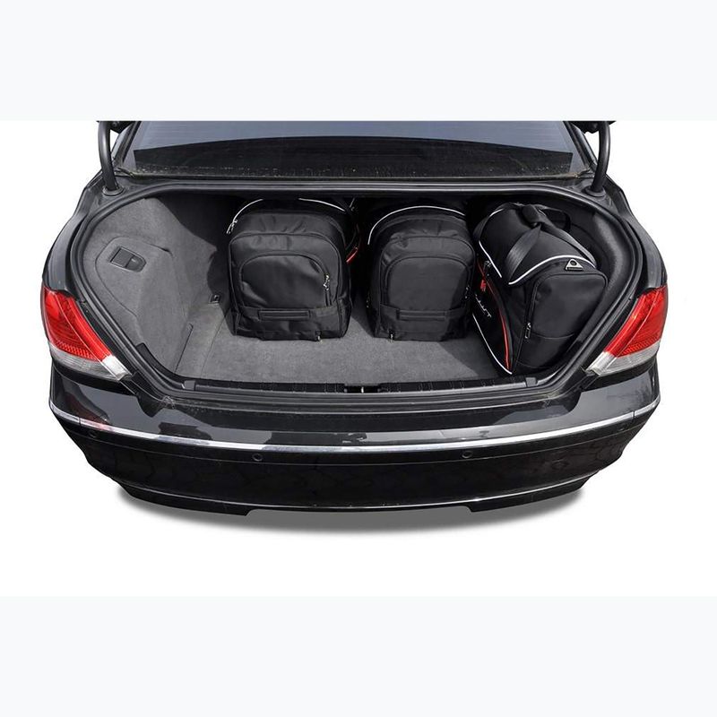 KJUST BMW 7er Kofferraumtaschen Set 2001-2008 5 Stück schwarz 16
