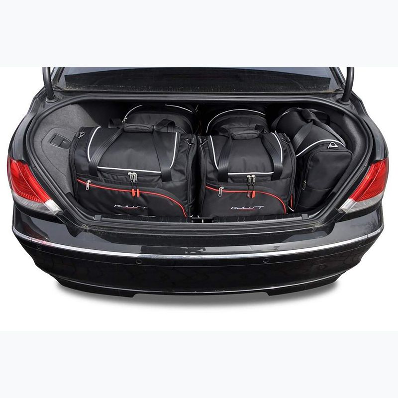 KJUST BMW 7er Kofferraumtaschen Set 2001-2008 5 Stück schwarz 17