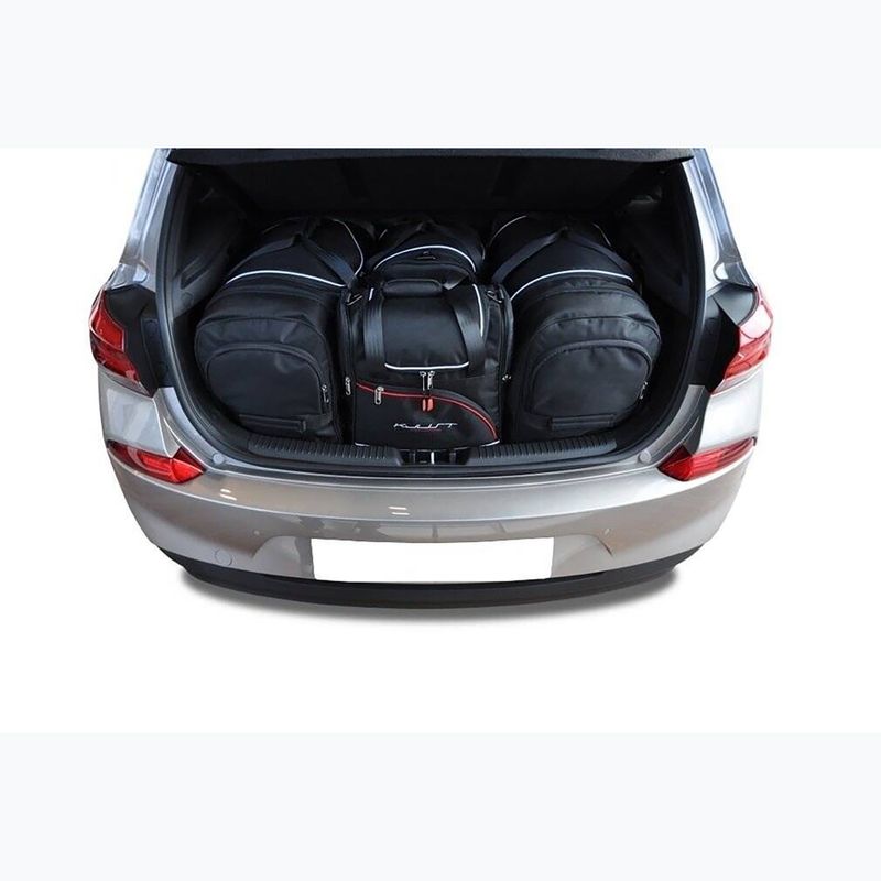 Gepäckträgertaschen-Set KJUST Hyundai I30 Hatchback 2017+ 4 Stk black 18