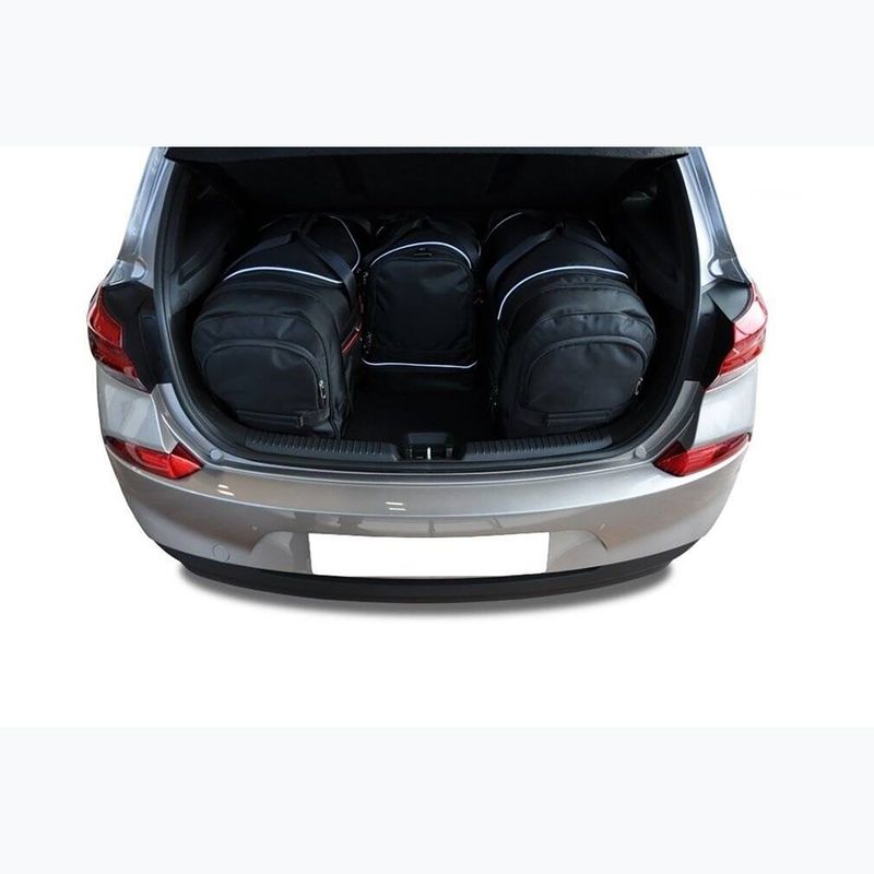 Gepäckträgertaschen-Set KJUST Hyundai I30 Hatchback 2017+ 4 Stk black 19