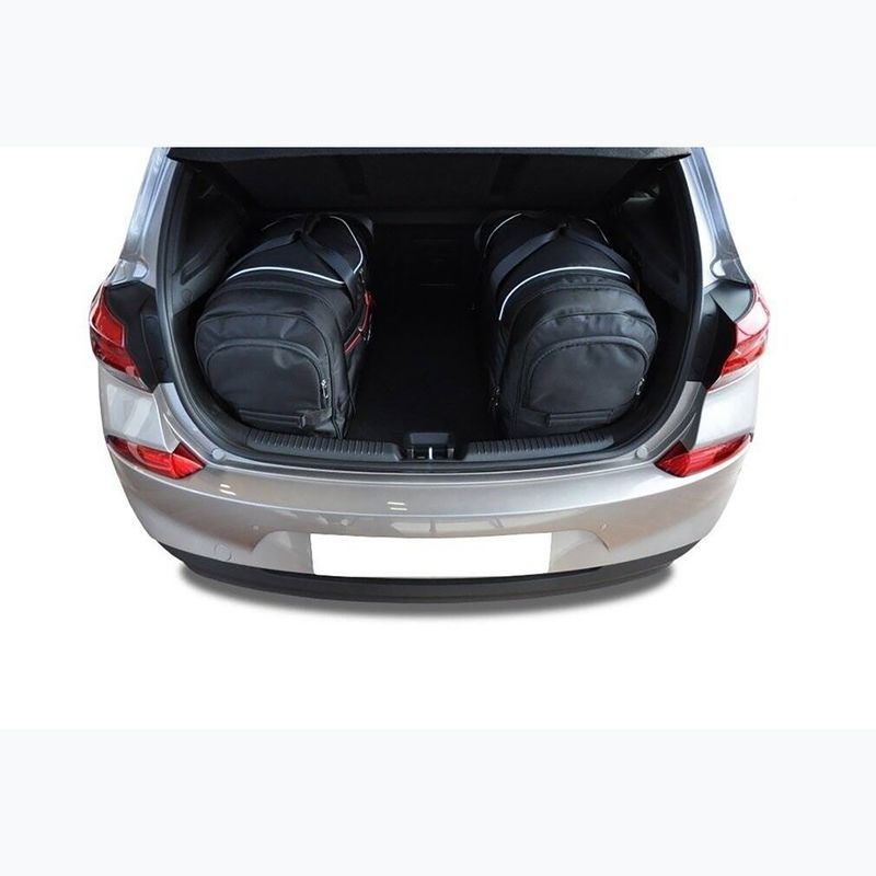 Gepäckträgertaschen-Set KJUST Hyundai I30 Hatchback 2017+ 4 Stk black 20
