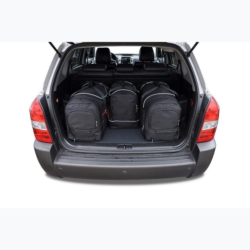 Gepäckträgertaschen-Set KJUST Hyundai Tucson 2004-2010 4 Stk black 17