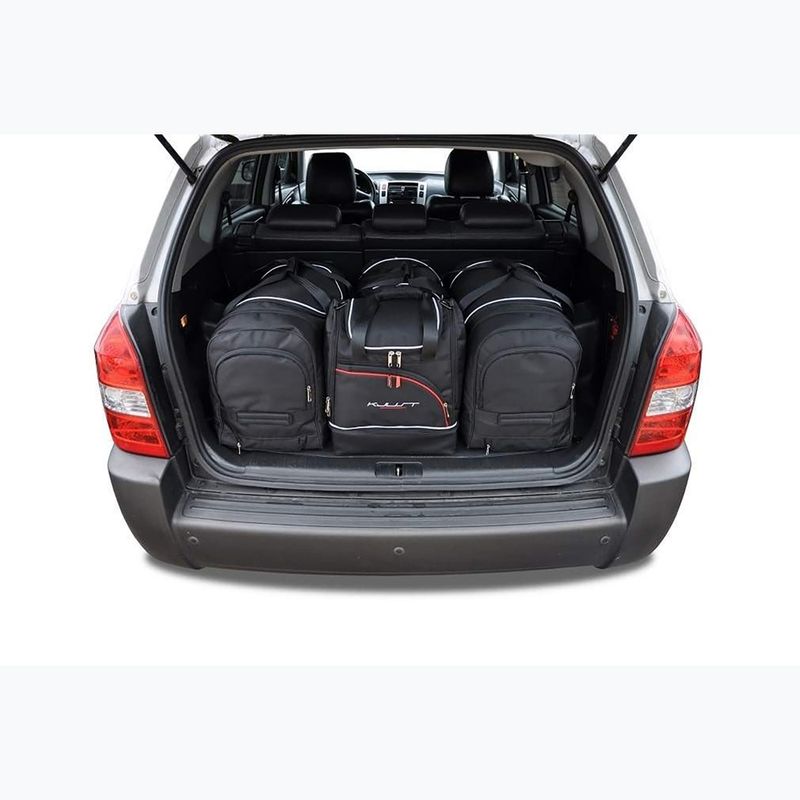 Gepäckträgertaschen-Set KJUST Hyundai Tucson 2004-2010 4 Stk black 15