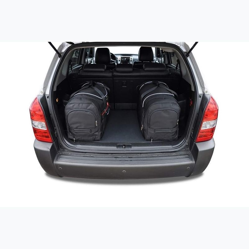 Gepäckträgertaschen-Set KJUST Hyundai Tucson 2004-2010 4 Stk black 17