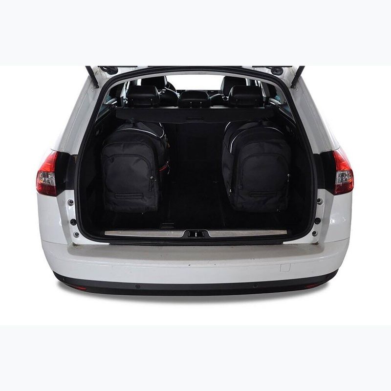Set von Taschen für den Kofferraum KJUST Citroen C5 Tourer 2008-2017 5 Stk black 16