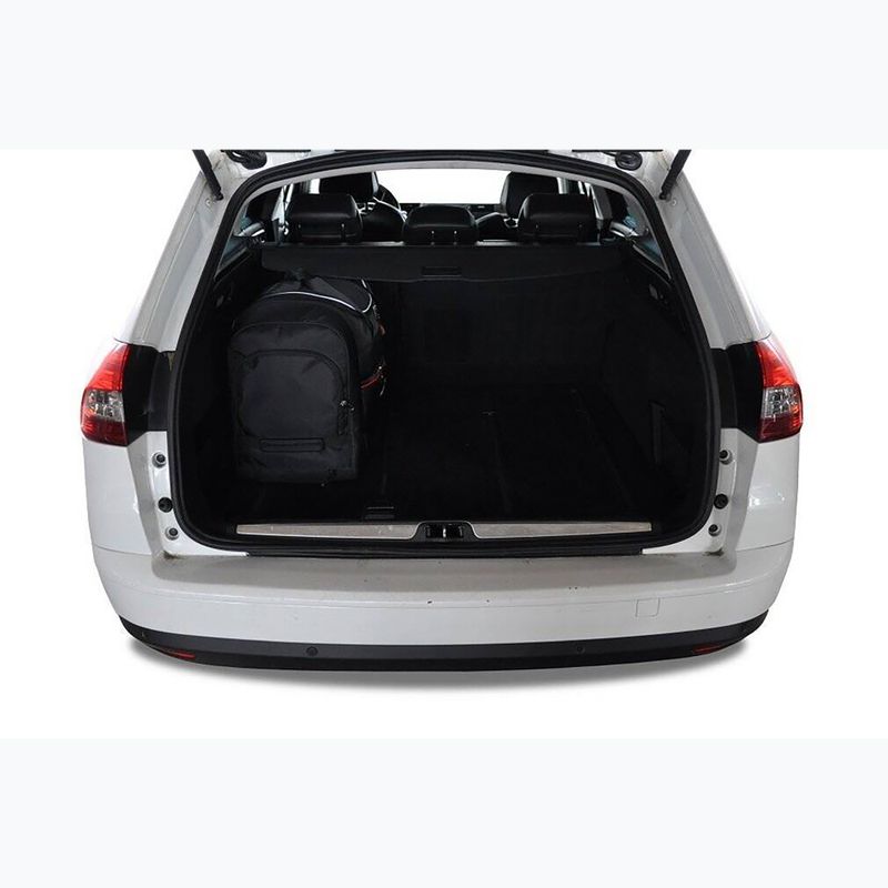 Set von Taschen für den Kofferraum KJUST Citroen C5 Tourer 2008-2017 5 Stk black 17
