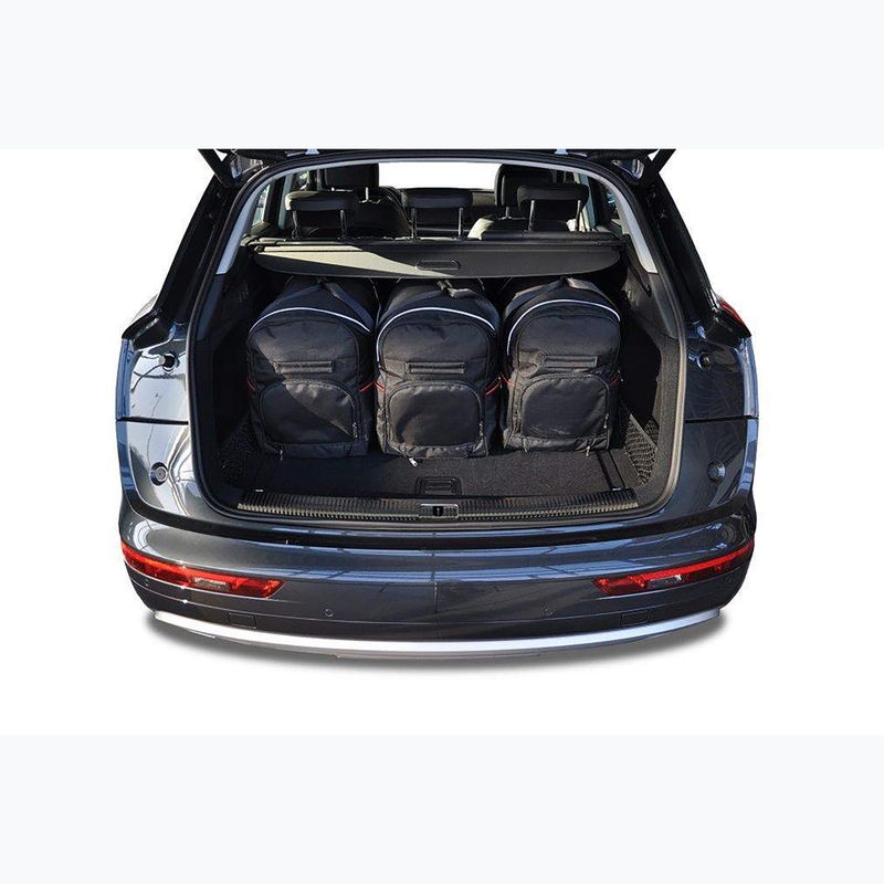 KJUST Audi Q5 2017+ Kofferraumtaschen Set 5 Stück schwarz 19