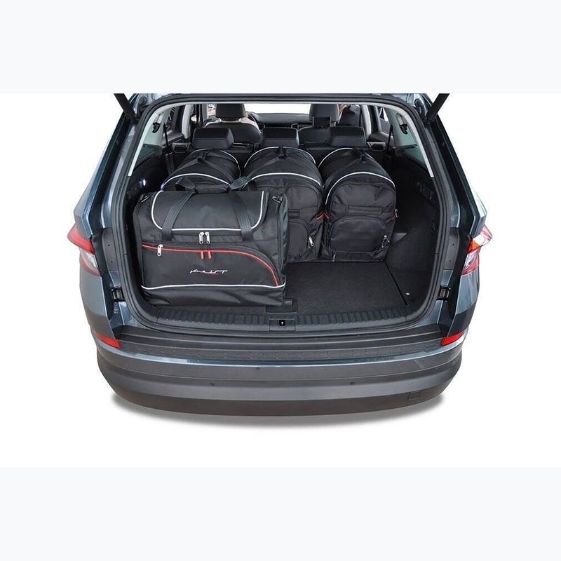 Gepäckträgertaschen-Set KJUST Skoda Kodiaq 2016-2023 5 Stk. Schwarz 12