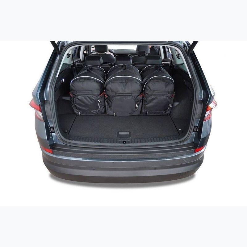 Gepäckträgertaschen-Set KJUST Skoda Kodiaq 2016-2023 5 Stk. Schwarz 13