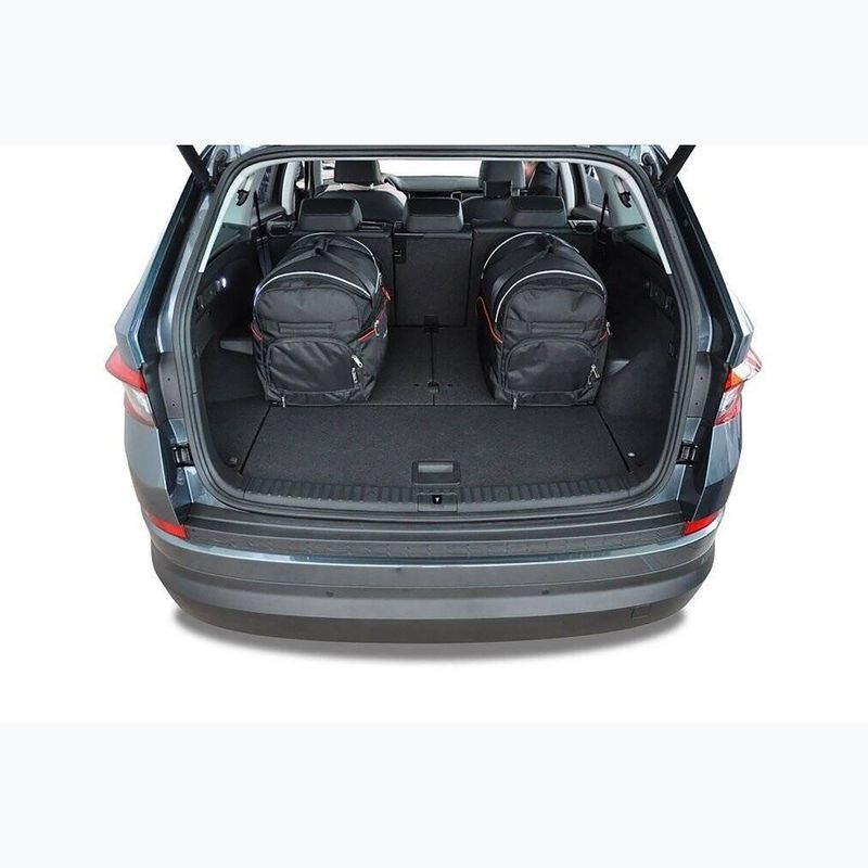 Gepäckträgertaschen-Set KJUST Skoda Kodiaq 2016-2023 5 Stk. Schwarz 14