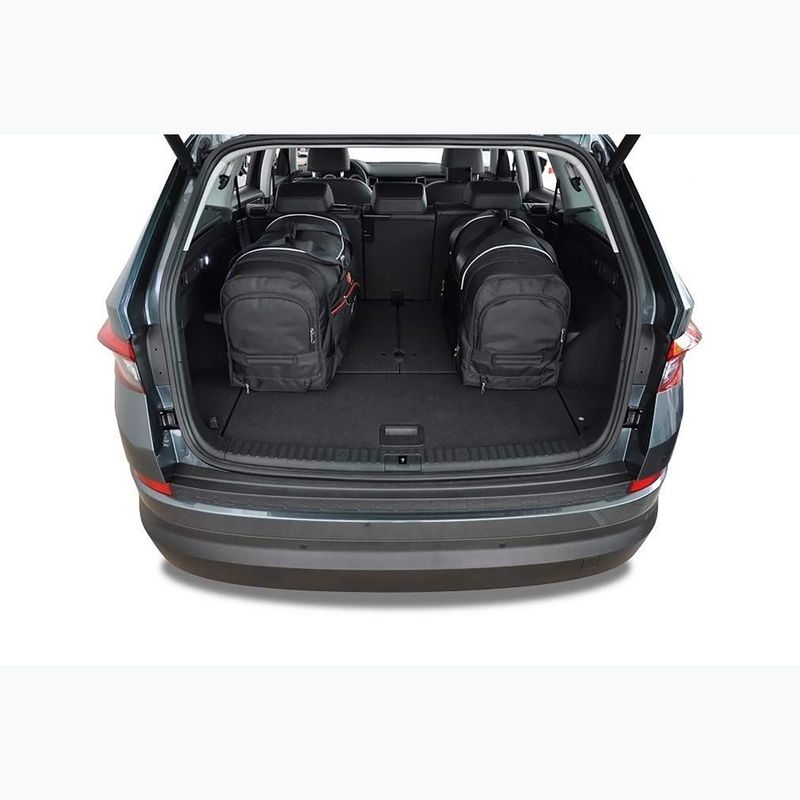 Gepäckträgertaschen-Set KJUST Skoda Kodiaq 2016-2023 5 Stk. Schwarz 14