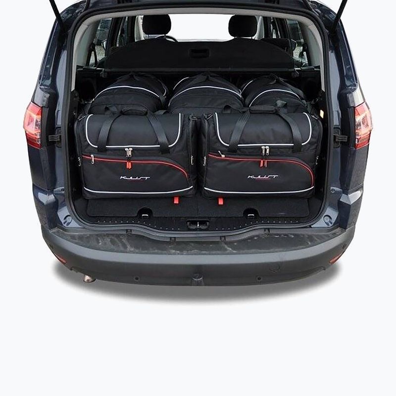 Gepäckträgertaschen-Set KJUST Ford S-Max 2006-2015 5 Stk black 15