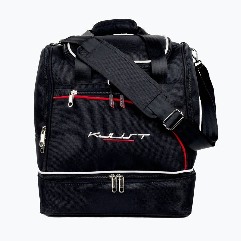 KJUST Audi Q2 Kofferraumtaschen-Set 2016+ 4 Stück schwarz 2