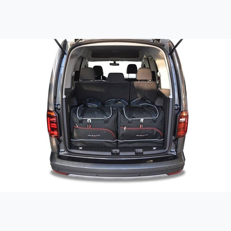 Gepäckträgertaschen-Set KJUST Volkswagen Caddy 2015-2020 5 Stk. Schwarz 14