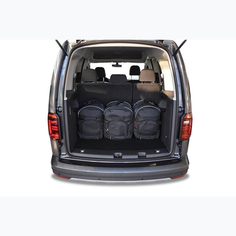 Gepäckträgertaschen-Set KJUST Volkswagen Caddy 2015-2020 5 Stk. Schwarz 16
