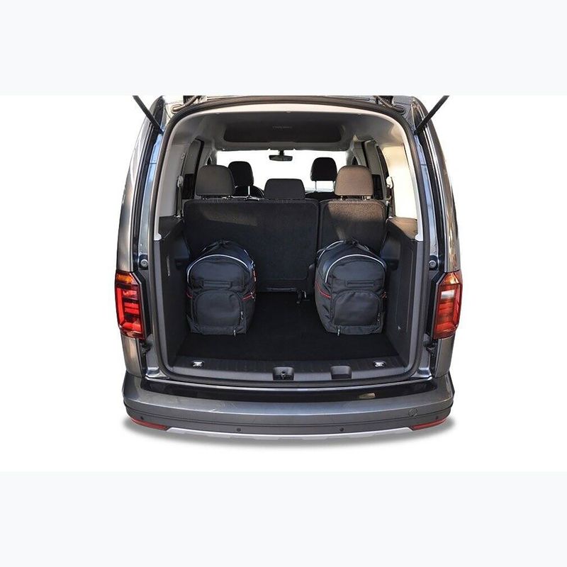 Gepäckträgertaschen-Set KJUST Volkswagen Caddy 2015-2020 5 Stk. Schwarz 17