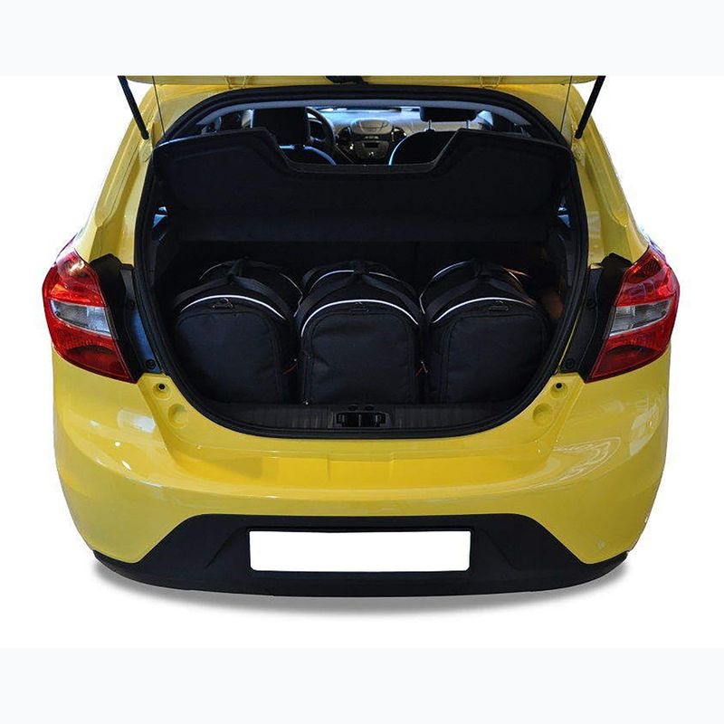 Gepäckträgertaschen-Set KJUST Ford Ka Plus 2017-2020 3 Stk black 9