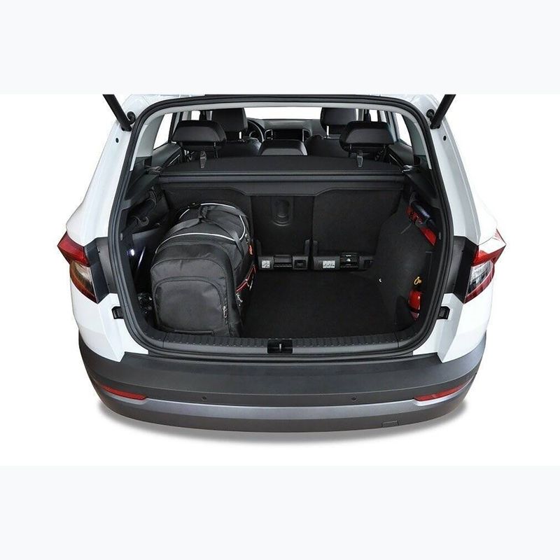 Gepäckträgertaschen-Set KJUST Skoda Karoq 2017+ 4 Stk. Schwarz 13
