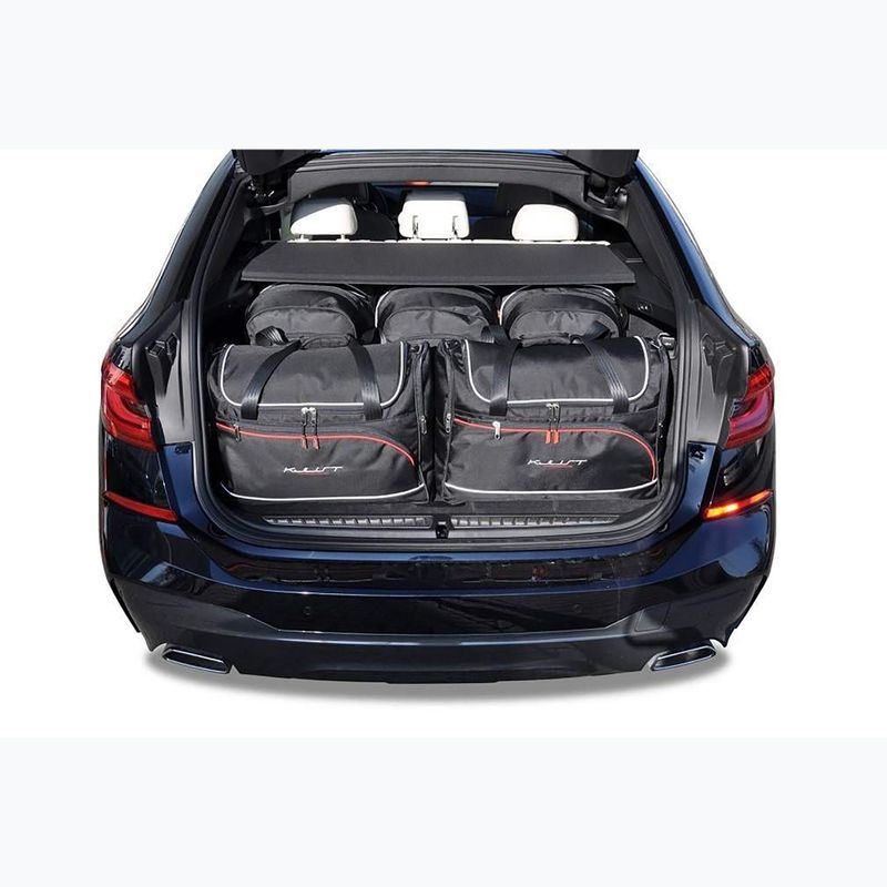 Gepäckträgertaschen-Set KJUST BMW 6 Gran Turismo 2017+ 5 Stk black 14