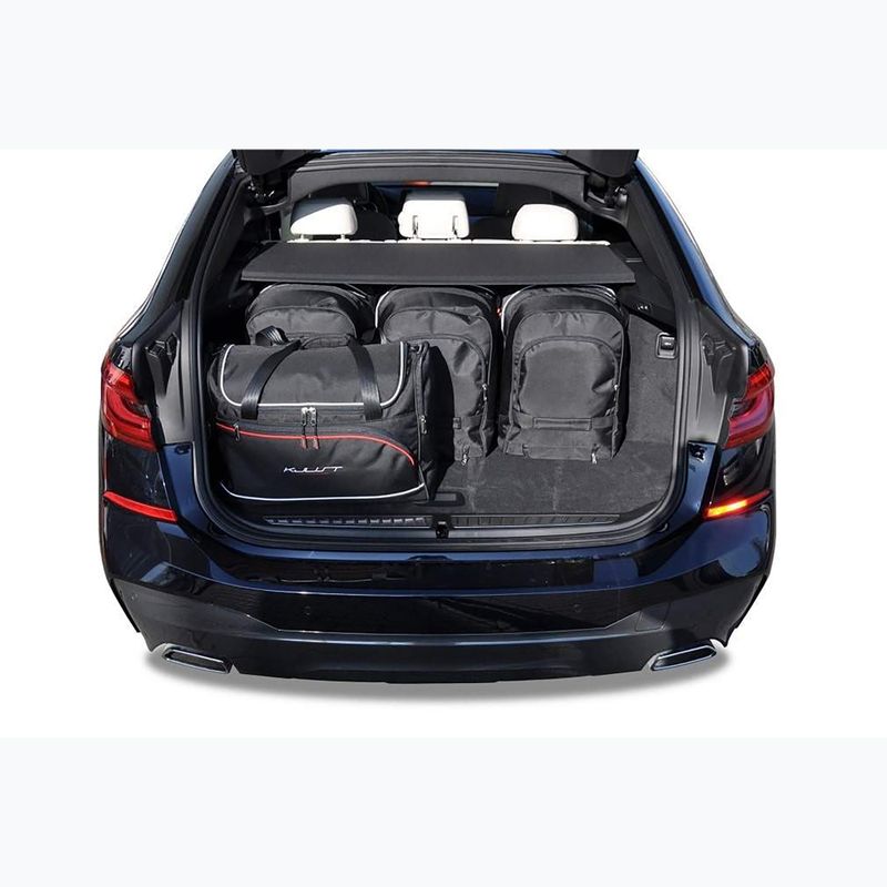 Gepäckträgertaschen-Set KJUST BMW 6 Gran Turismo 2017+ 5 Stk black 15