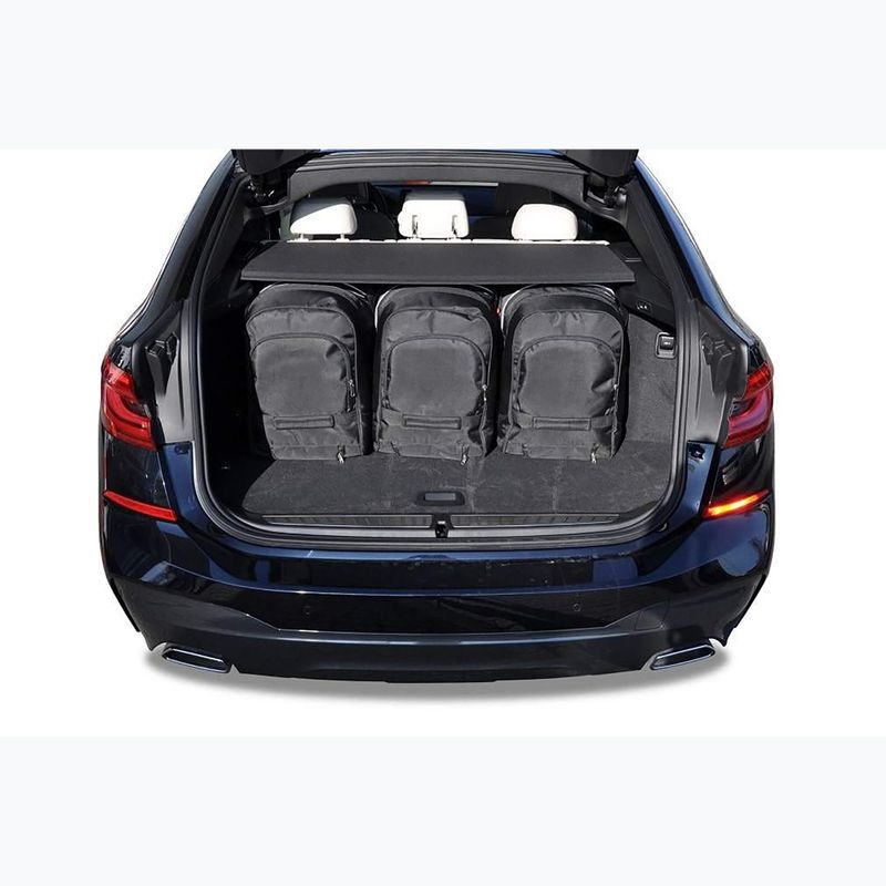 Gepäckträgertaschen-Set KJUST BMW 6 Gran Turismo 2017+ 5 Stk black 16
