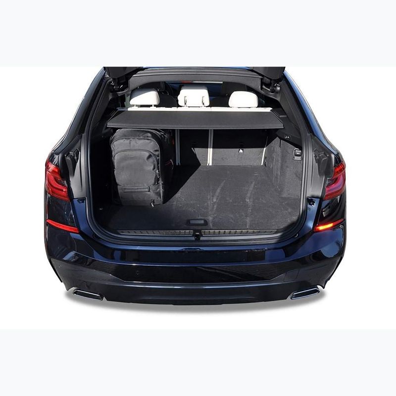 Gepäckträgertaschen-Set KJUST BMW 6 Gran Turismo 2017+ 5 Stk black 18