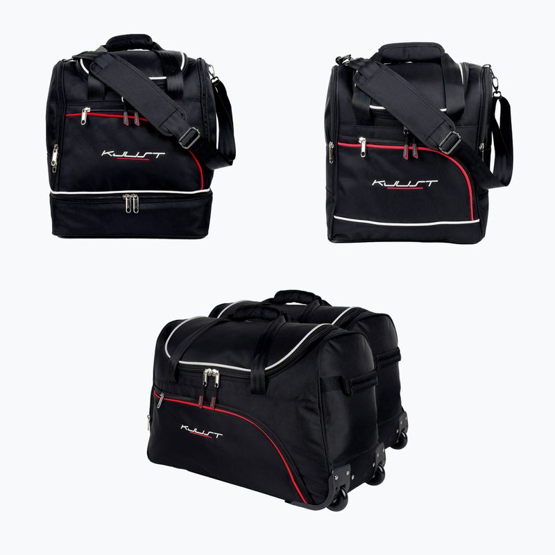 Gepäckträgertaschen-Set KJUST Seat Arona 2017+ 4 Stk. Schwarz