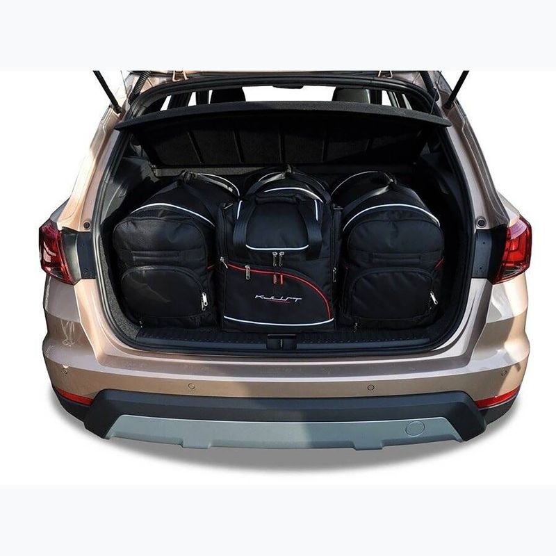 Gepäckträgertaschen-Set KJUST Seat Arona 2017+ 4 Stk. Schwarz 12