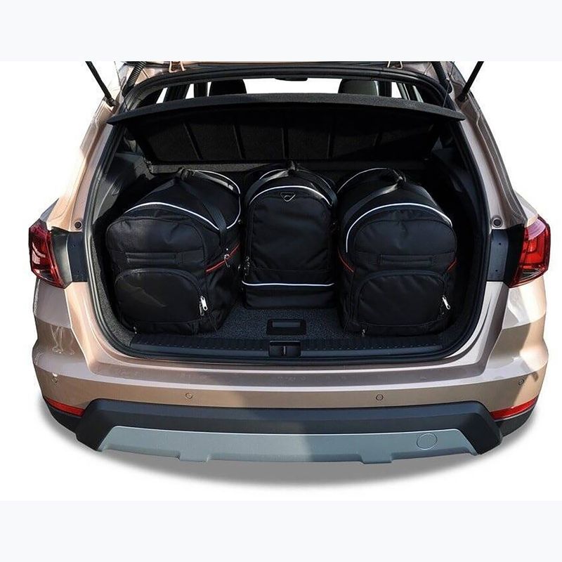 Gepäckträgertaschen-Set KJUST Seat Arona 2017+ 4 Stk. Schwarz 13