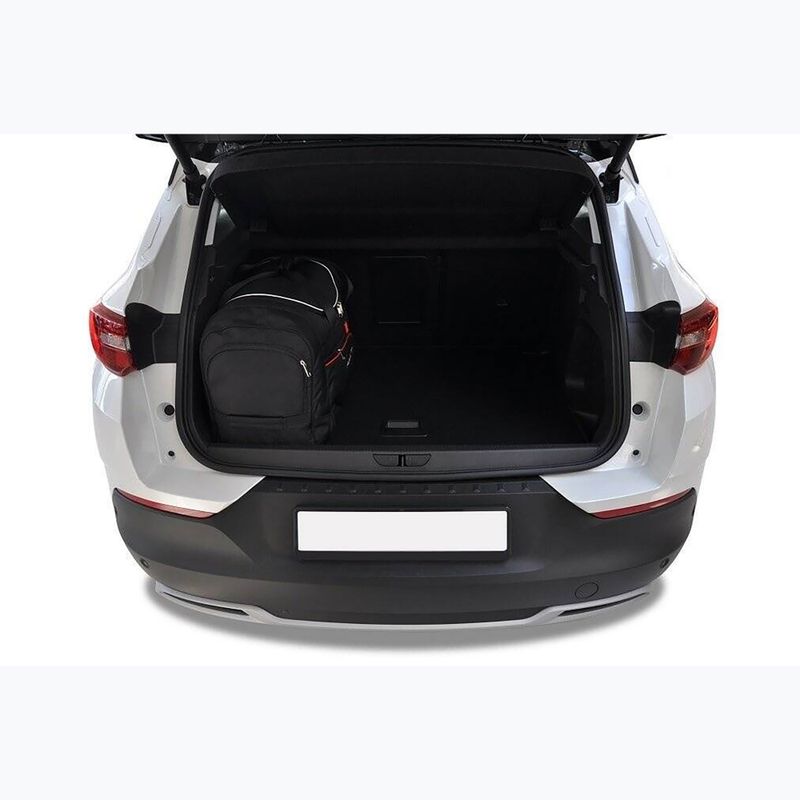 Gepäckträgertaschen-Set KJUST Opel Grandland X 2017+ 4 Stk. Schwarz 15