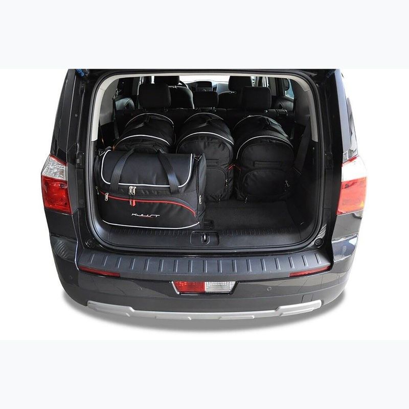 Gepäckträgertaschen-Set KJUST Chevrolet Orlando 2010-2018 5 Stk black 15