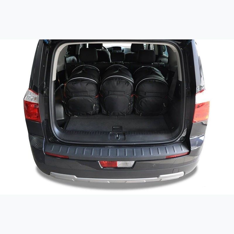 Gepäckträgertaschen-Set KJUST Chevrolet Orlando 2010-2018 5 Stk black 16