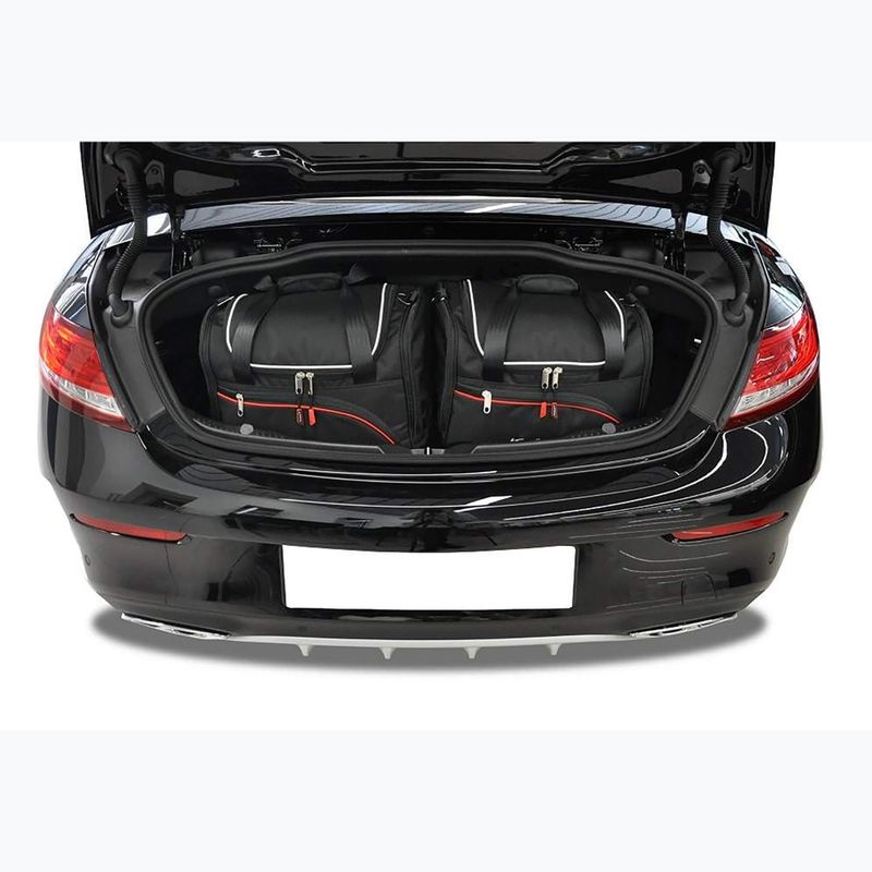 Gepäckträgertaschen-Set KJUST Mercedes-Benz C Cabrio 2016-2021 4 Stk. Schwarz 12