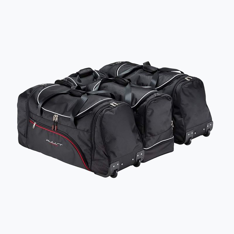 Gepäckträgertaschen-Set KJUST Renault Kadjar 2015-2022 4 Stk. Schwarz 2