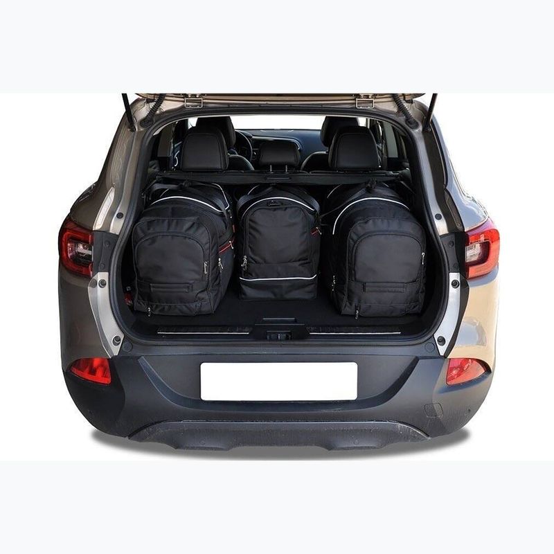 Gepäckträgertaschen-Set KJUST Renault Kadjar 2015-2022 4 Stk. Schwarz 13