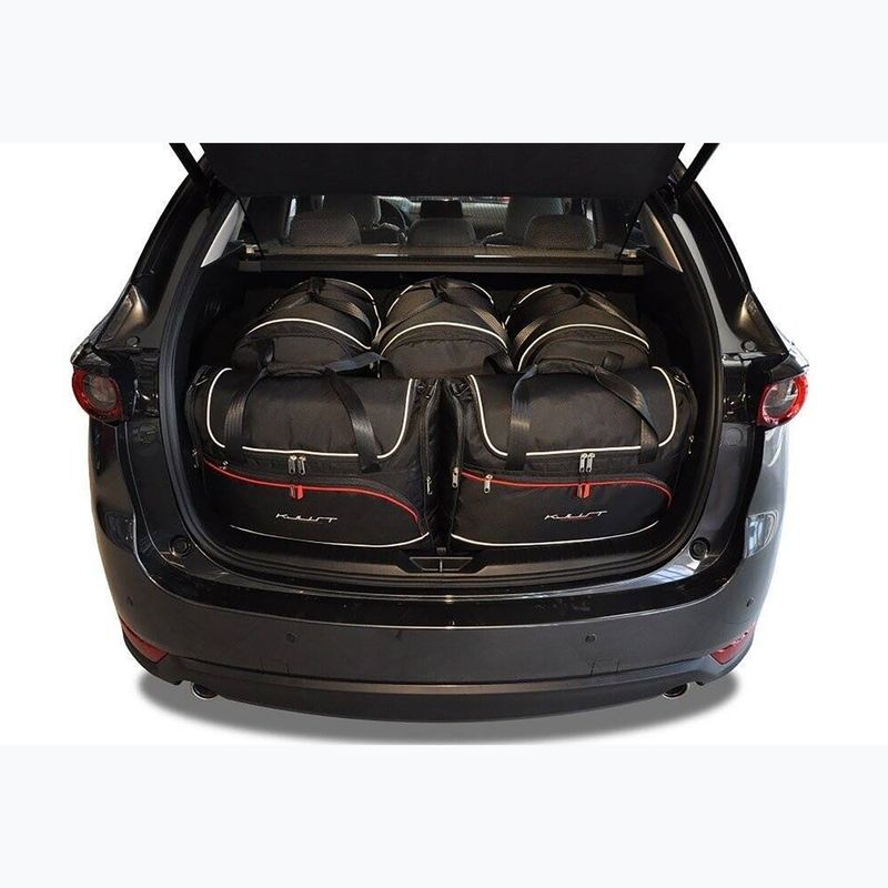Gepäckträgertaschen-Set KJUST Mazda Cx-5 2017+ 5 Stk. Schwarz 11
