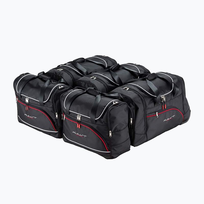 Gepäckträgertaschen-Set KJUST Volvo V90 2016+ 5 Stk. Schwarz