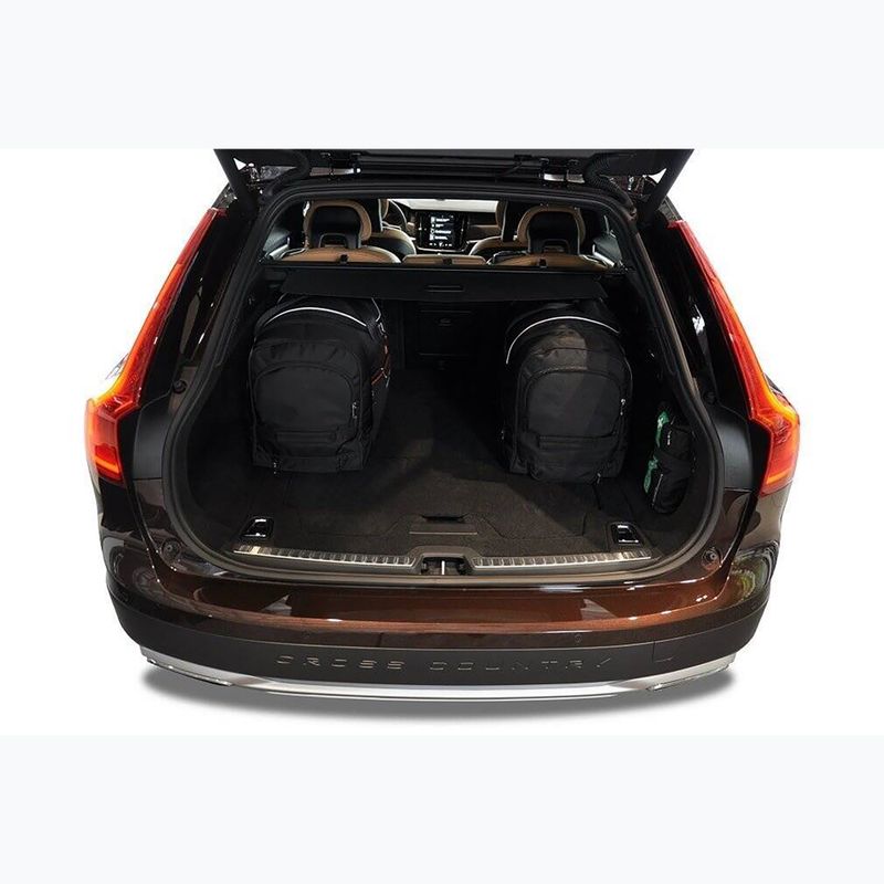 Gepäckträgertaschen-Set KJUST Volvo V90 2016+ 5 Stk. Schwarz 17