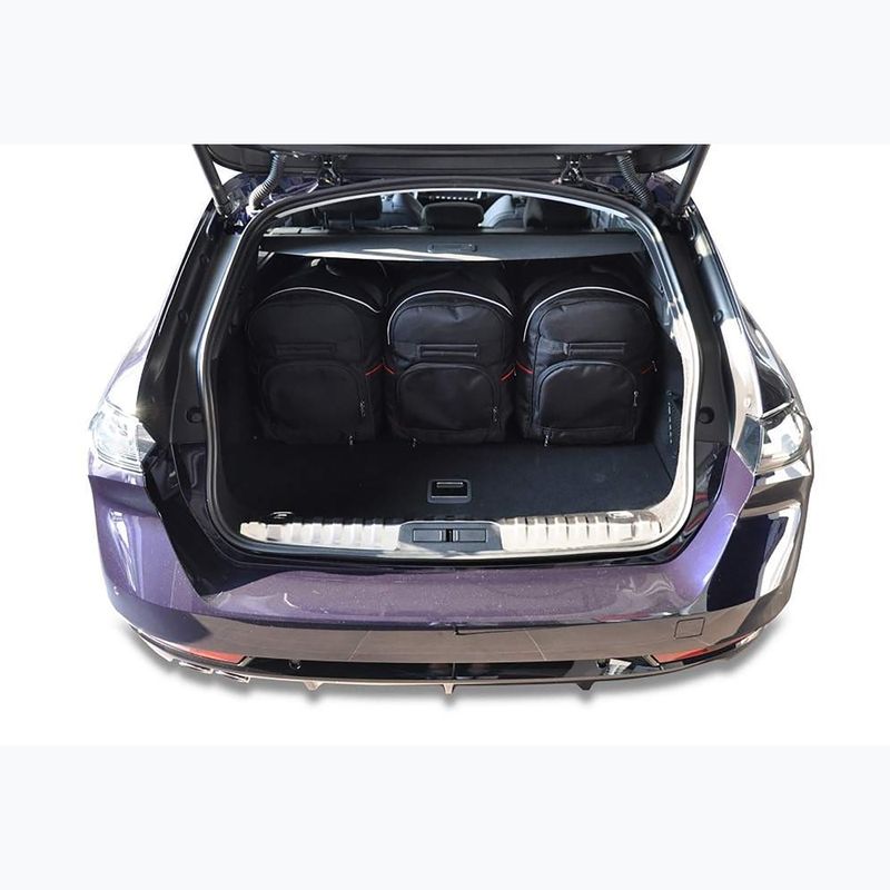 Gepäckträgertaschen-Set KJUST Peugeot 508 Sw 2018+ 5 Stk. Schwarz 13