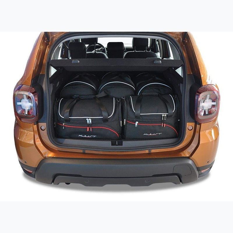 Gepäckträgertaschen-Set KJUST Dacia Duster 2017+ 5 Stk black 15