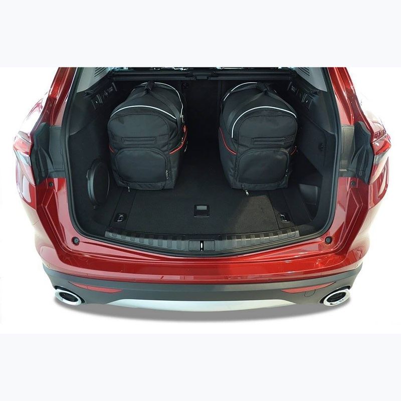 Gepäckträgertaschen-Set KJUST Alfa Romeo Stelvio 2017+ 5 Stk. Schwarz 18
