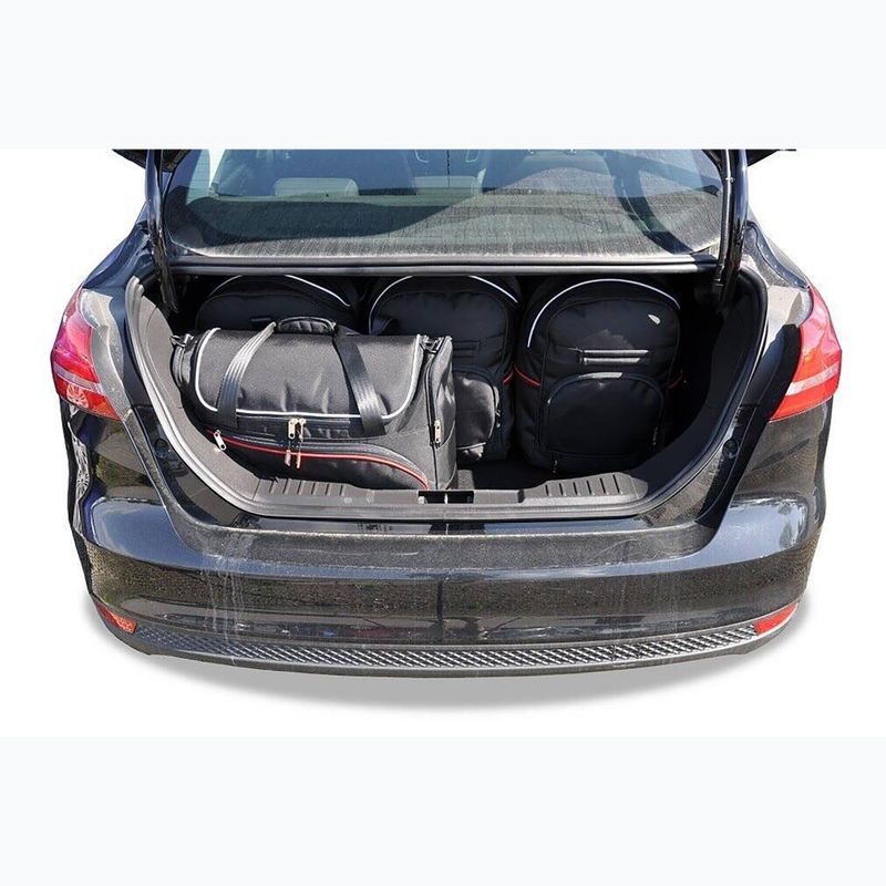 Gepäckträgertaschen-Set KJUST Ford Focus Limousine 2011-2018 5 Stk black 16
