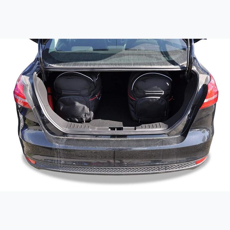 Gepäckträgertaschen-Set KJUST Ford Focus Limousine 2011-2018 5 Stk black 18