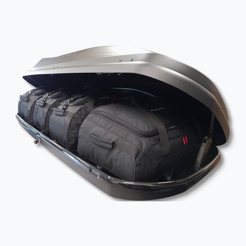 KJUST Dachboxen-Taschen-Set 4 Stück schwarz 2