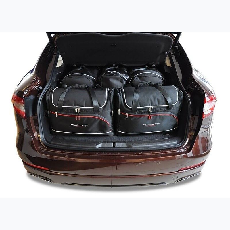 Gepäckträgertaschen-Set KJUST Maserati Levante 2016+ 5 Stk. Schwarz 17
