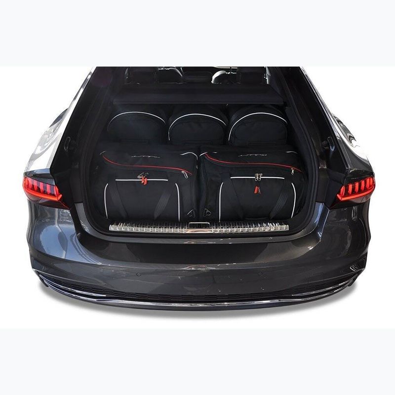 Gepäckträgertaschen-Set KJUST Audi A7 2017+ 5 Stk black 16