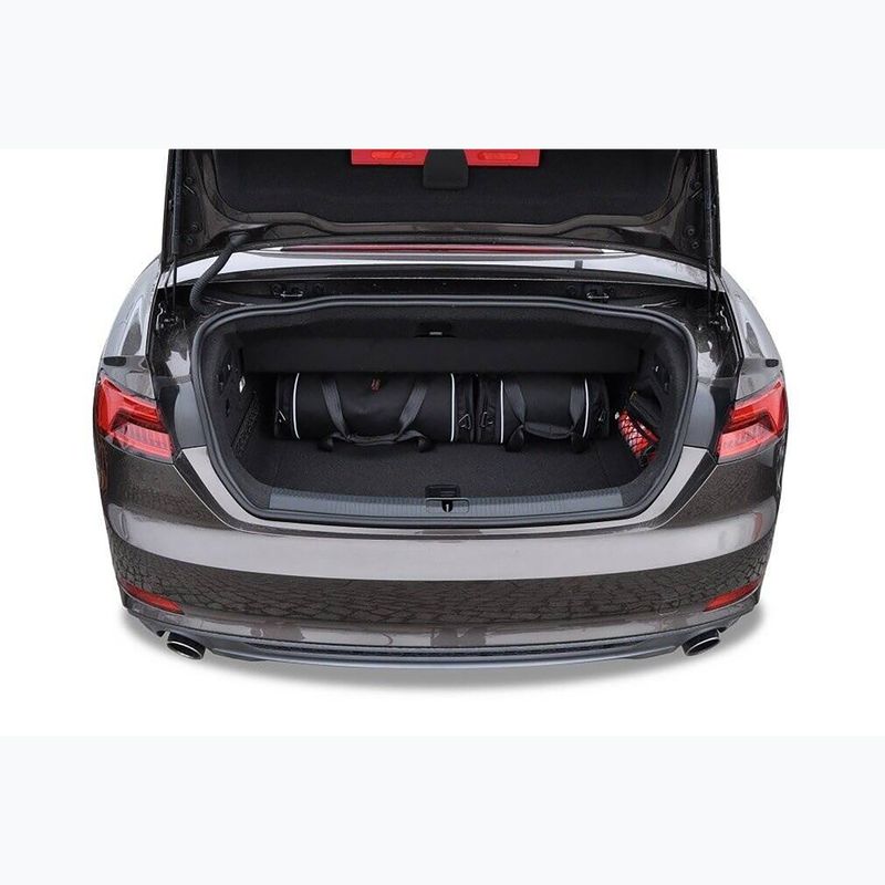 KJUST Audi A5 Cabrio 2017-2018 Kofferraumtaschen Set 4 Stück schwarz 15