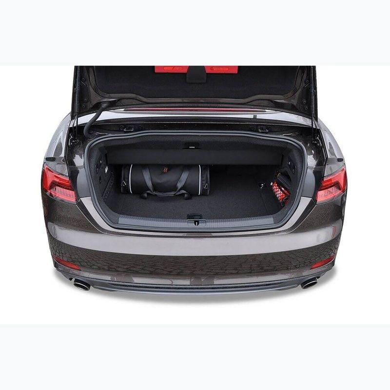 KJUST Audi A5 Cabrio 2017-2018 Kofferraumtaschen Set 4 Stück schwarz 16