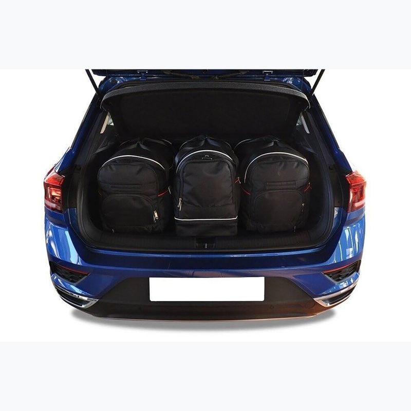 Gepäckträgertaschen-Set KJUST Volkswagen T-Roc 2017+ 3 Stk. Schwarz 11